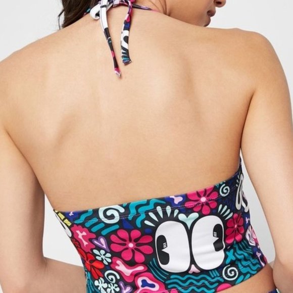 Adidas Originals Women's Hattie Stewart halter Cropped Tank Top Size L DV2660 - Picture 4 of 4